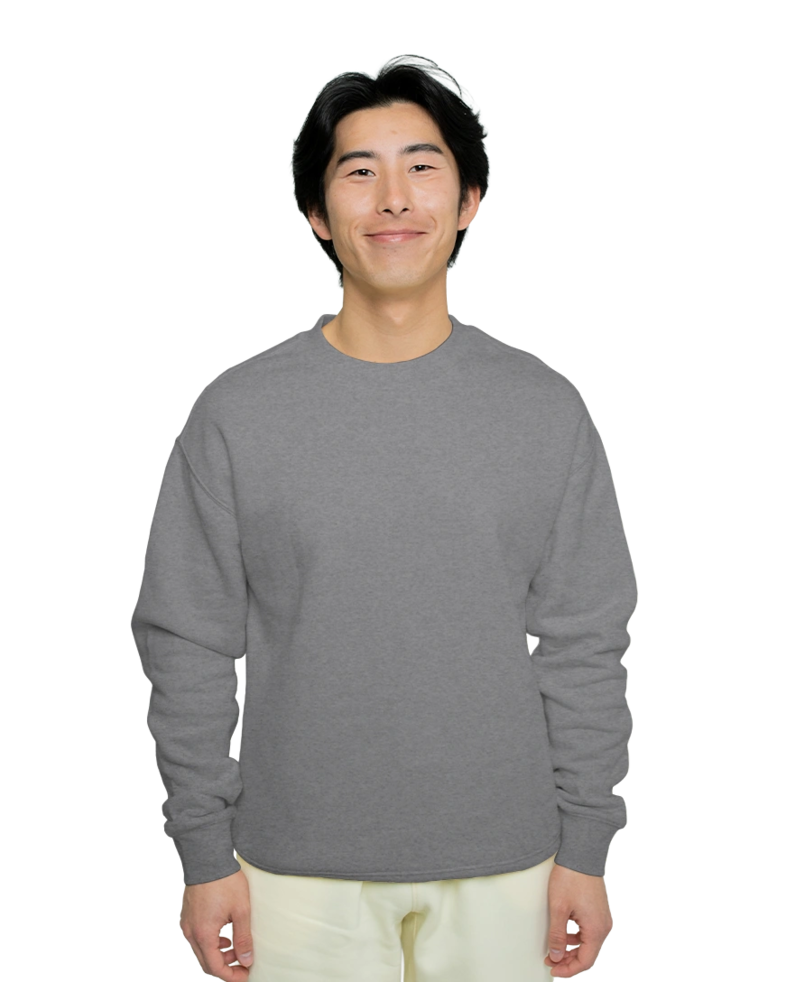 Image of a model wearing a 5160 AS Colour Relax Crew